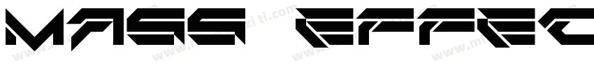 Mass Effect Game 123 Regular字体转换